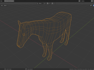 low poly horse 3D Модель