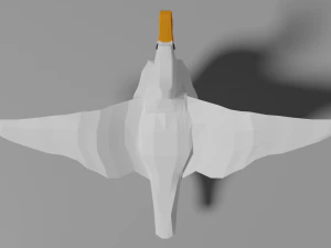 oca low poly Modello 3D