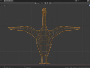oca low poly Modello 3D