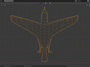 low poly turaco 3D Model