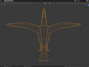low poly hornbill Model 3D