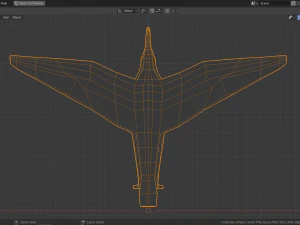 low poly cock-of-the-rock 3D Model