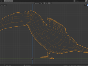 low poly toucan 3D Model