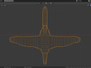 low poly toucan 3D Model