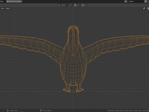 low poly toucan 3D Model