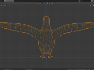 low poly toucan 3D Model