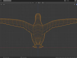 low poly toucan 3D Model