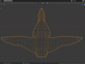 low poly boat-billed heron 3D 模型