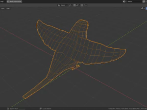 low poly parrot 3D Model