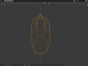 low poly chick Modello 3D