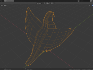 low poly pigeon Modello 3D