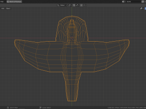 low poly pigeon Modello 3D