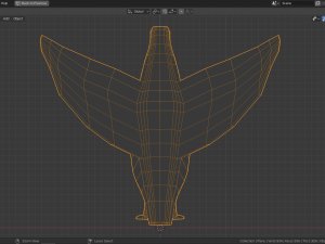 low poly pigeon Modello 3D