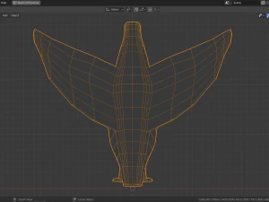 low poly pigeon 3D Model