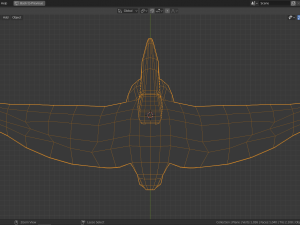 low poly pelican 3D मॉडल