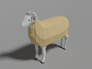 low poly farm collection 3D Model
