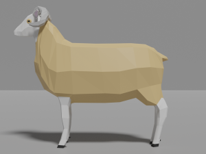 low poly farm collection 3D Model