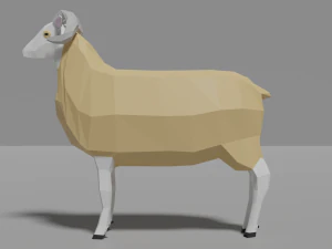low poly farm collection 3D Model