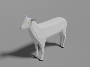 low poly farm collection 3D Model