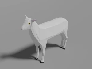 low poly farm collection 3D Model