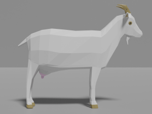 low poly farm collection 3D Model