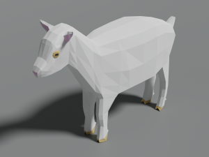 low poly farm collection 3D Model