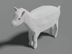 low poly farm collection 3D Model