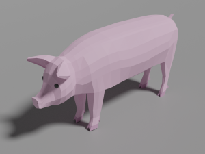 low poly farm collection 3D Model