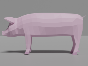 low poly farm collection 3D Model