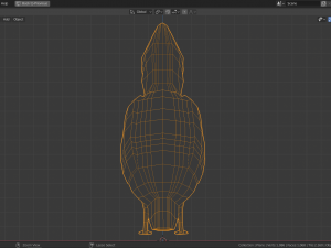 low poly woodpecker 3Dモデル