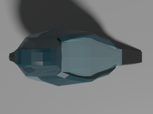 low poly pigeon 3D 모델