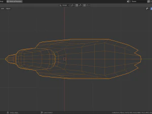 Low-Poly-Albatros 3D Modell