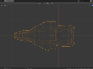 low poly boat-billed heron Modello 3D