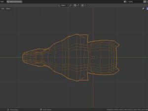low poly boat-billed heron 3D Model