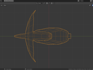low poly royal flycatcher 3D Model