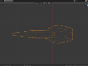 low poly heron 3D Model