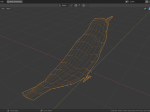 low poly hummingbird 3D 模型