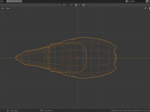 low poly pelican Model 3D