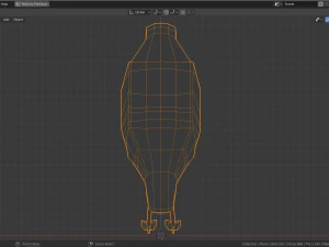 low poly crow 3D Model