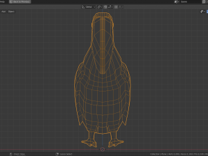 low poly toucan 3D Model