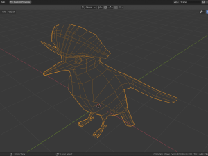 9 exotic birds pack low-poly Model 3D