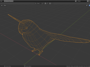 9 exotic birds pack low-poly Model 3D
