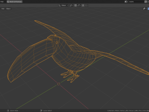 9 exotic birds pack low-poly Model 3D