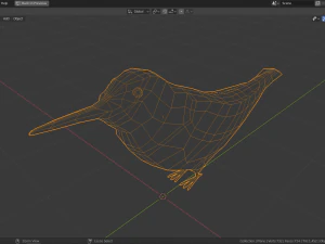 13 exotic birds pack low-poly 3D Model