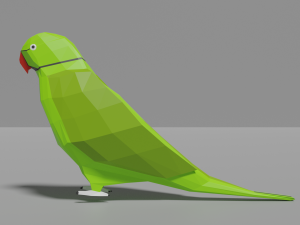 13 exotic birds pack low-poly Modelo 3D