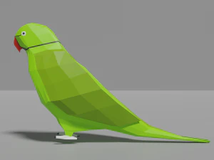 13 exotic birds pack low-poly 3D Model
