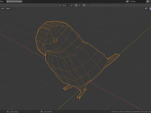 13 exotic birds pack low-poly 3D Model
