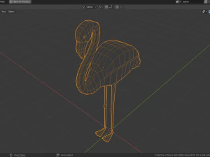 13 exotic birds pack low-poly 3D Model