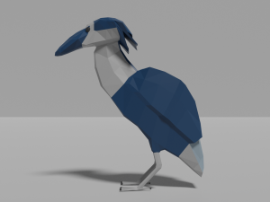 13 exotic birds pack low-poly Modelo 3D