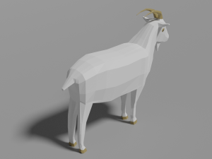 goat family pack 3D 모델